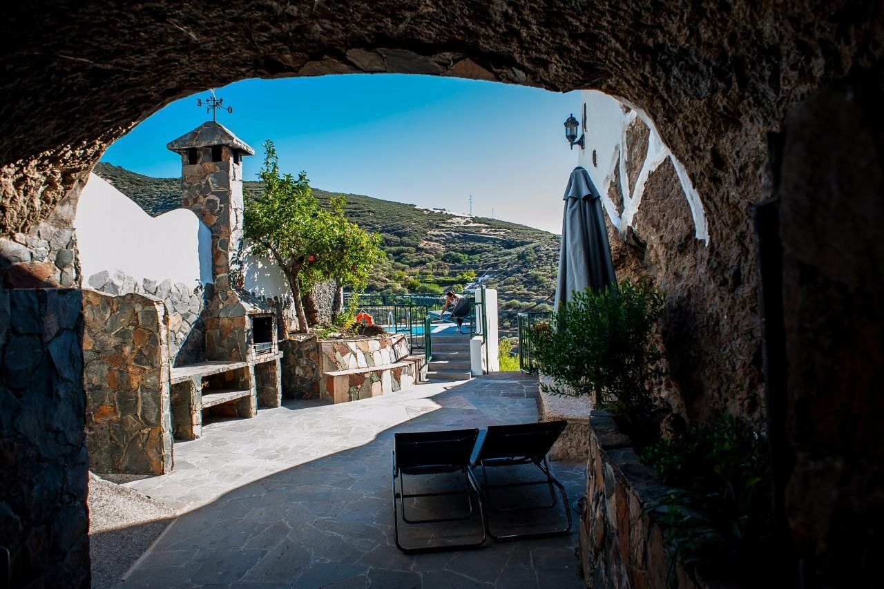 Casa Cueva El Mimo Guest House Artenara Eksteriør bilde