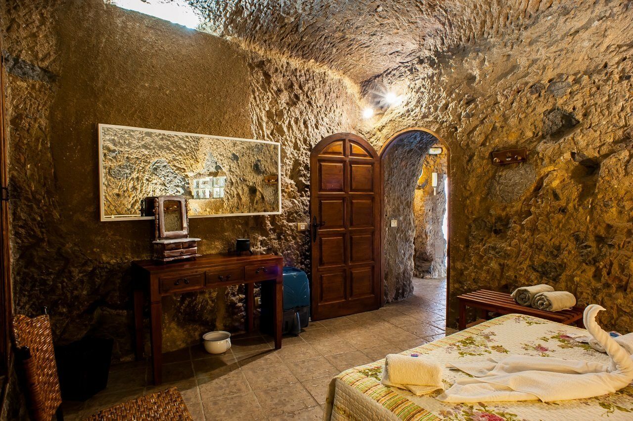 Casa Cueva El Mimo Guest House Artenara Eksteriør bilde